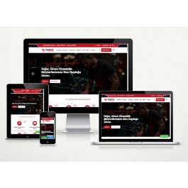 Garage Oto Servis Web Site Paketi