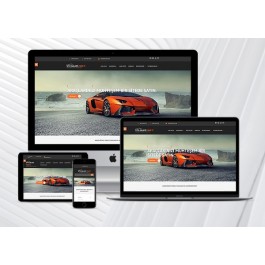 Oto Galeri Web Paketi Black v3.0